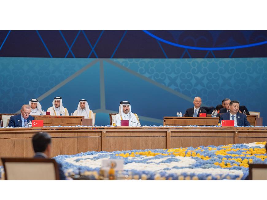 امير قطر يشارك في قمة منظمة شنغهاي للتعاون